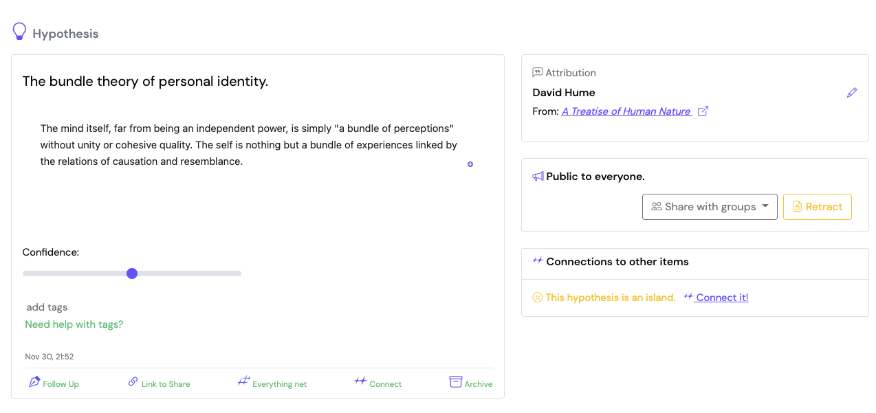 Adding attribution