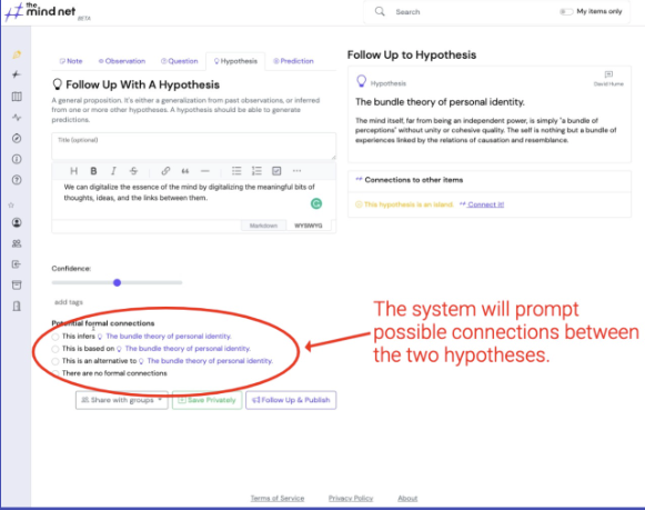 Connecting when following up